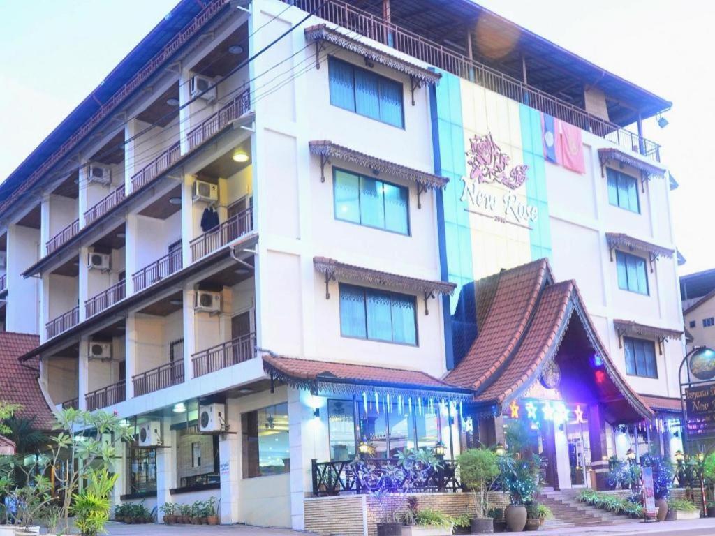 New Rose Boutique Hotel Vientiane Exterior photo